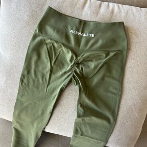 Alphalete Amplify Leggings Dusty Green